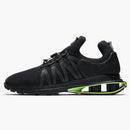 Nike Shox Gravity Luxe Black Green Strike