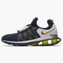 Nike Shox Gravity Midnight Navy Metallic Gold