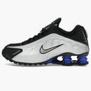 Nike Shox R4 Metallic Silver Black Racer Blue (women's)