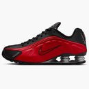 Nike Shox R4 University Red Black Metallic Silver