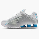 Nike Shox R4 White Blue Hero Silver (women's)
