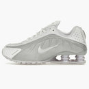 Nike Shox R4 White Metallic Platinum Barely Grape (women's)