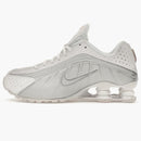 Nike Shox R4 White Metallic Silver (women's)