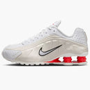 Nike Shox R4 White Phantom Picante Red (women's)