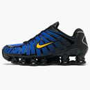 Nike Shox Tl Black Lyon Blue Varsity Maize