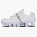 Nike Shox Tl Comme Des Garcons White (women's)