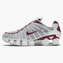 Nike Shox Tl Neutral Grey Team Red