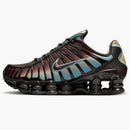 Nike Shox Tl Velvet Brown Denim Turquoise (women's)