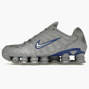 Nike Shox Tl Wolf Grey Metallic Silver Blue