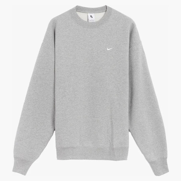 Nike Solo Fleece Crewneck Heather Grey