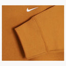Nike Solo Swoosh Fleece Crewneck Desert Ocre/white