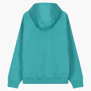 Nike Solo Swoosh Fleece Hoodie Washed Teal/wit
