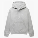 Nike Solo Swoosh Fleece Pullover Hoodie Dark Grey Heather/white