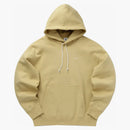 Nike Solo Swoosh Fleece Pullover Hoodie Team Gold/white