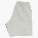Nike Solo Swoosh Fleece Shorts Dark Grey Heather/white