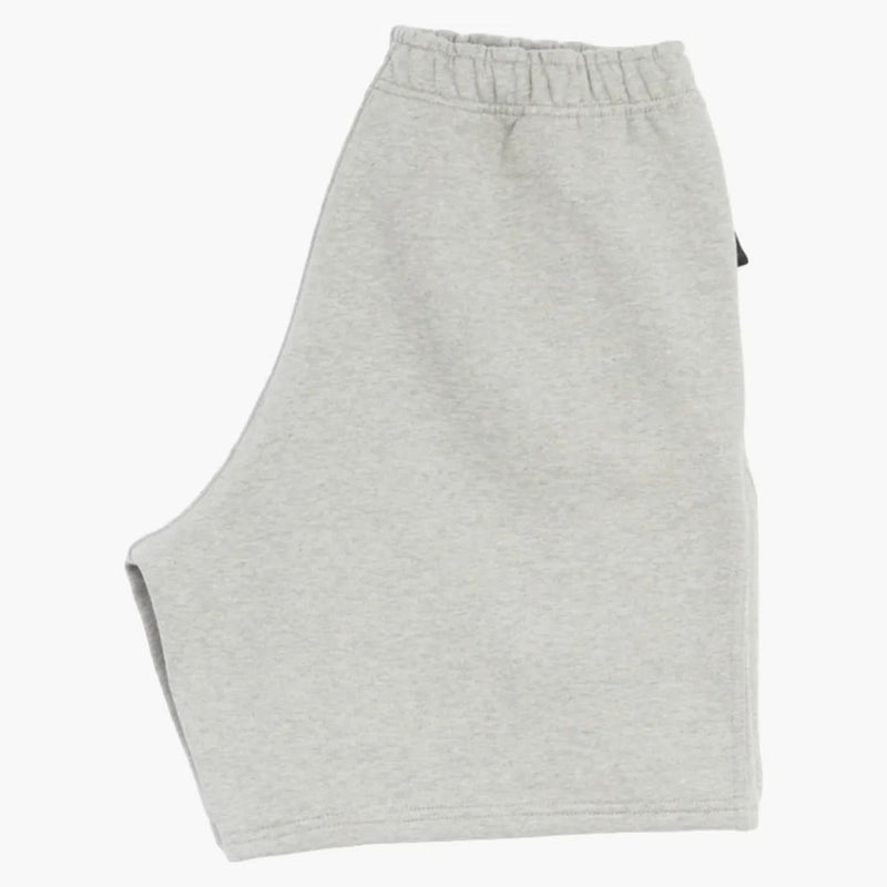 Nike Solo Swoosh Fleece Shorts Dark Grey Heather/white