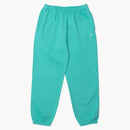 Nike Solo Swoosh Fleece Trousers Washed Teal/white