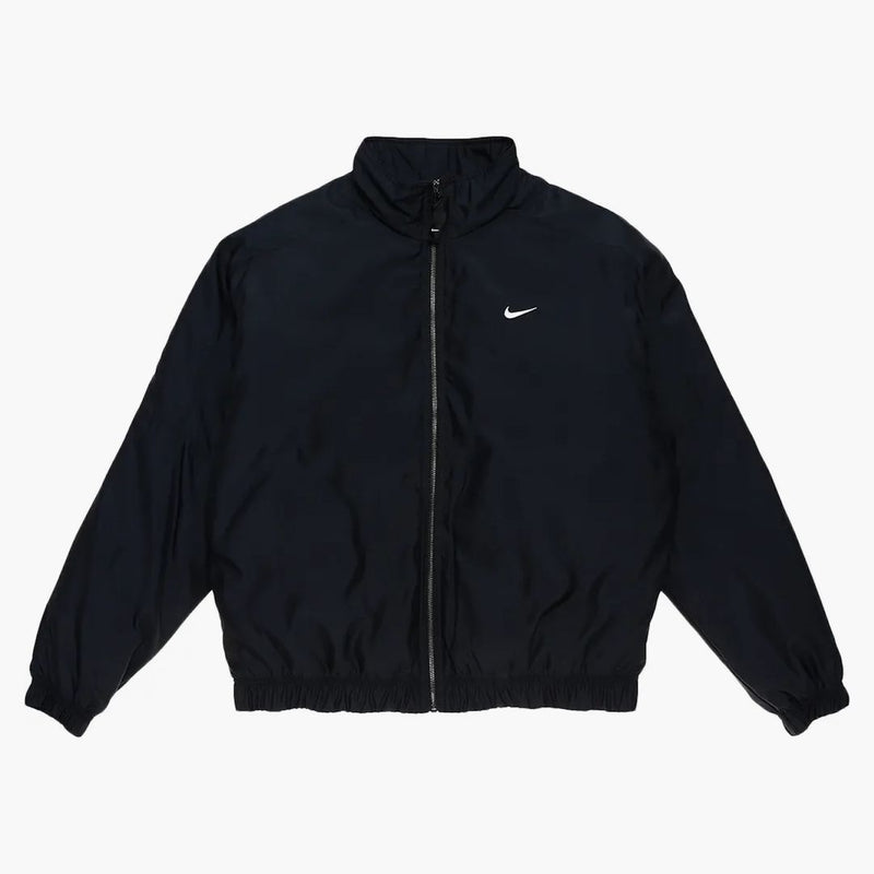Nike Solo Swoosh Satin Bomber Jacket (asia Sizing) Black