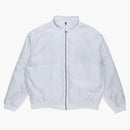 Nike Solo Swoosh Satin Bomber Jacket (asia Sizing) Summit White