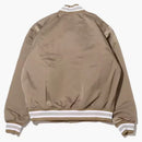 Nike Sportswear Authentics Dugout Jacket (asia Sizing) Khaki/white