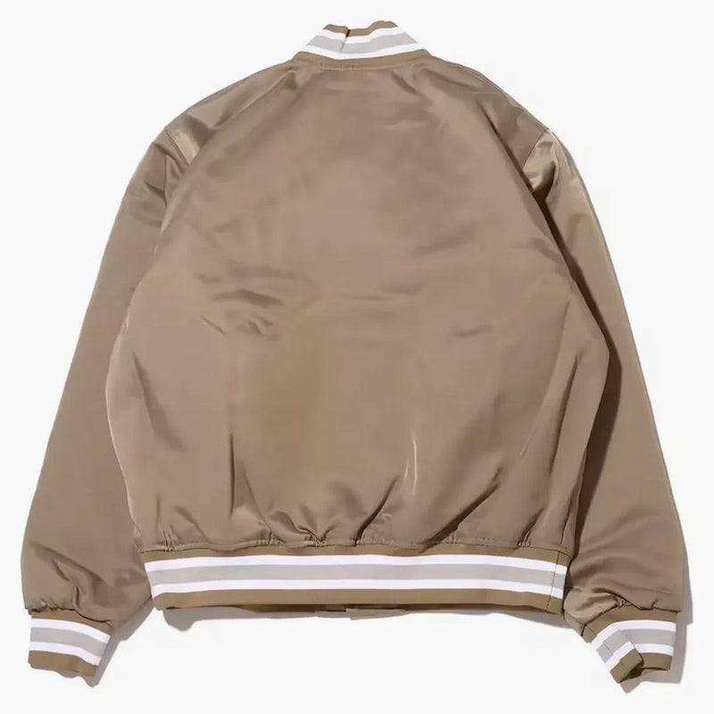 Nike Sportswear Authentics Dugout Jacket (asia Sizing) Khaki/white