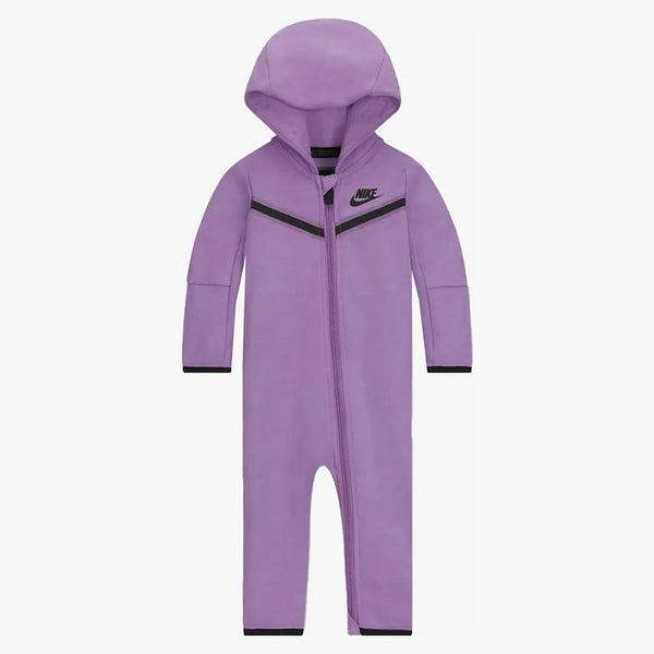 Nike Sportswear Baby Tech Fleece Full-zip Coverall Violet Shock