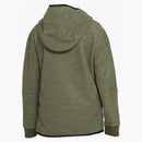 Nike Sportswear Kids' Tech Fleece Winterized Full-zip Hoodie Rough Green/black