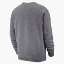 Nike Sportswear Club Fleece Crewneck Charcoal Heather/white
