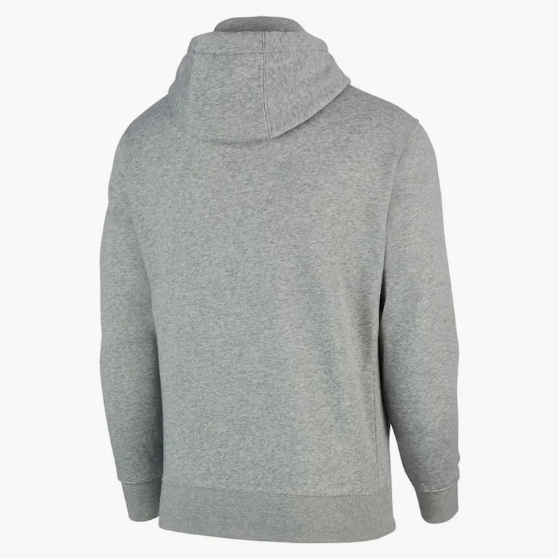Nike Sportswear Club Fleece Full-zip Hoodie Dark Grey Heather/matte Silver/white
