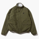Nike Sportswear Club Fleece Plus Reversible Winterized Top Jacket Medium Olive/black