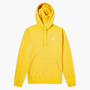 Nike Sportswear Club Fleece Pullover Hoodie Dark Yellow/white