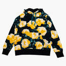 Nike Sportswear Club Floral Hoodie Black
