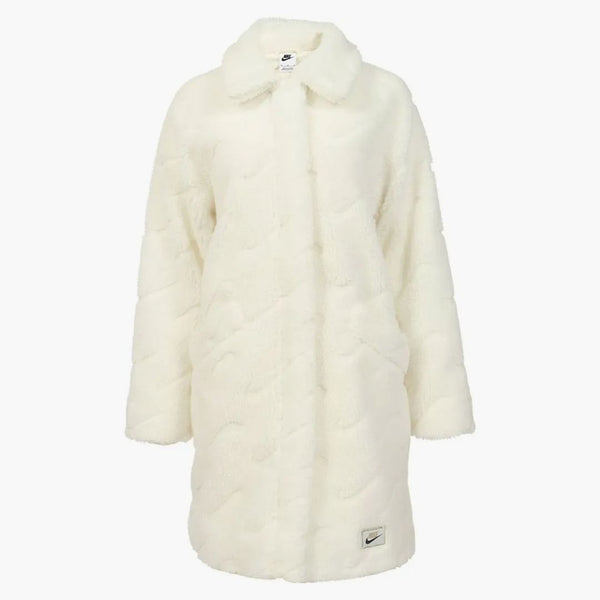 Nike Sportswear Icon Clash Long Jacket Cream/white
