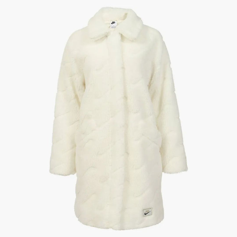 Nike Sportswear Icon Clash Long Jacket Cream/white