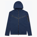 Nike Sportswear Kids' Tech Fleece Full-zip Hoodie Navy/black