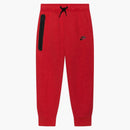 Nike Sportswear Kids' Tech Fleece Joggers Light University Red Heather/black/black