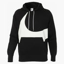 Nike Sportswear Swoosh Semi-brush Sweatshirt Black