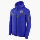 Nike Sportswear Tech Fleece Chelsea Fc 2023-2024 Windrunner Full Zip Hoodie Rush Blue/club Gold