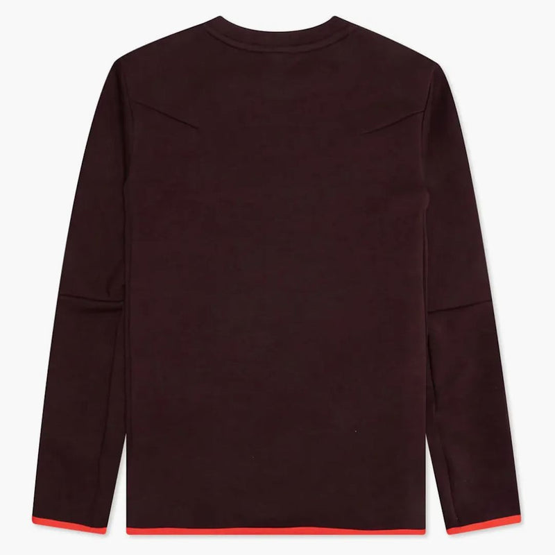 Nike Sportswear Tech Fleece Crew Brown Basalt/black