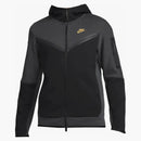 Nike Sportswear Tech Fleece Full-zip Hoodie Dark Smoke Grey/gold