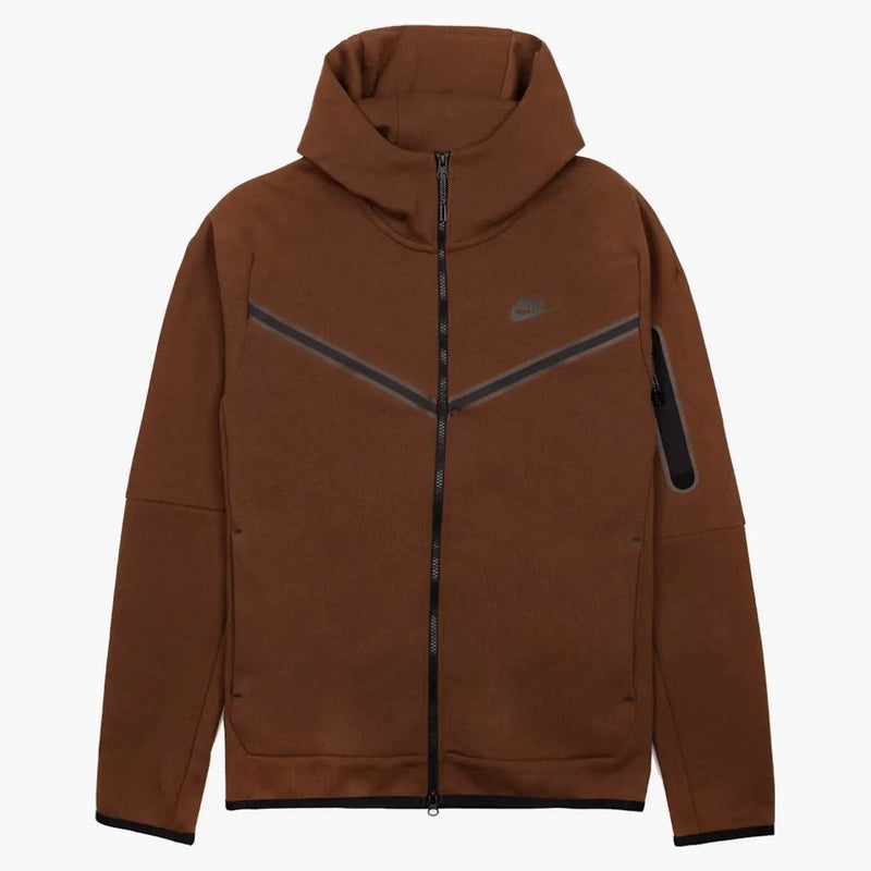 Nike Sportswear Tech Fleece Full-zip Hoodie Cacao Wow/black