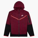 Nike Sportswear Tech Fleece Full-zip Hoodie Dark Beetroot/black/phantom