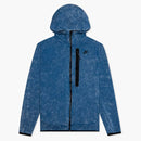 Nike Sportswear Tech Fleece Full-zip Hoodie Dark Marina Blue/black