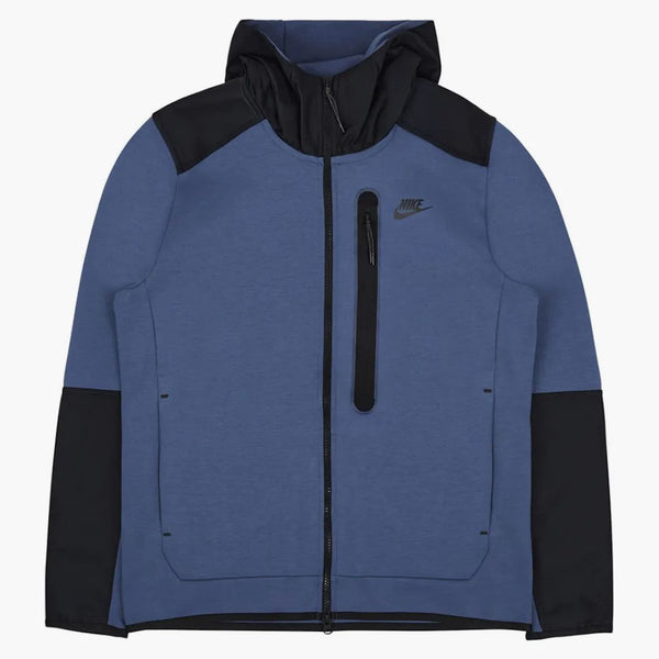 Nike Sportswear Tech Fleece Full-zip Hoodie Diffused Blue/black