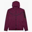 Nike Sportswear Tech Fleece Full-zip Hoodie Rosewood/black