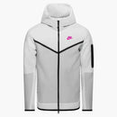 Nike Sportswear Tech Fleece Full-zip Hoodie Summit White Pink Blast