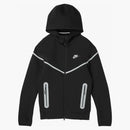 Nike Sportswear Tech Fleece Full Zip Windrunner Hoodie Black/bemis Silver