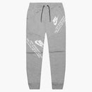 Nike Sportswear Tech Fleece Graphic Print Sweatpants Grey Heather