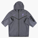 Nike Sportswear Tech Fleece Lfc Liverpool Full Zip Hoodie Gridiron/space Purple