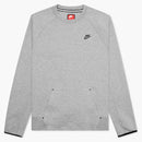 Nike Sportswear Tech Fleece Og Crewneck Sweatshirt Dark Grey Heather/black